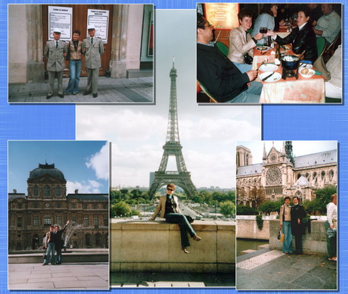 В октябре 2005 года наши сотрудники посетили Париж и его окрестности.