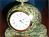 настольные часы на металлическом шильдике с логотипом компании. VIP сувенир
